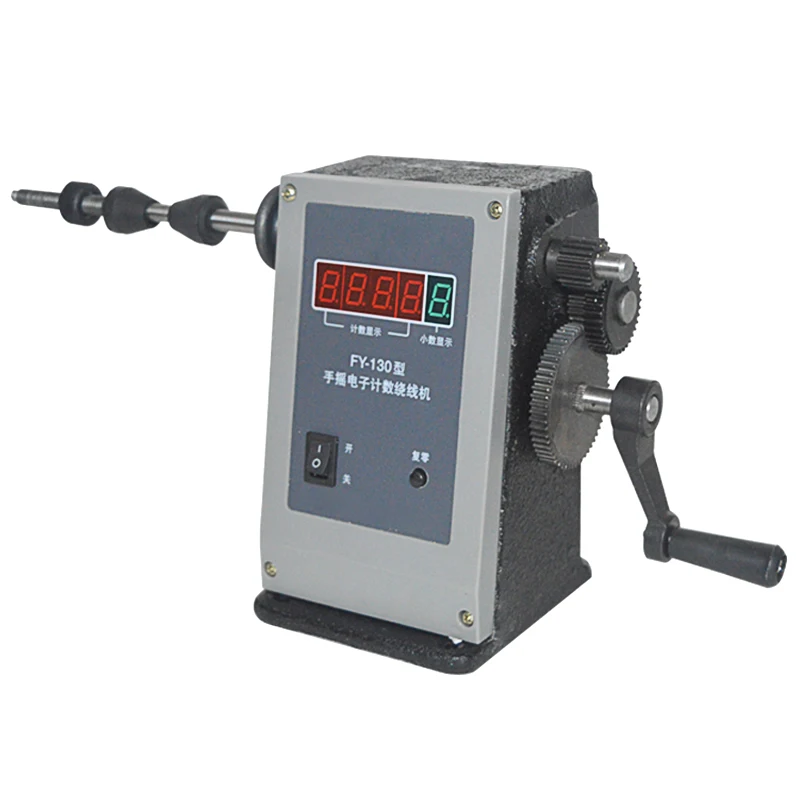 Manual Winding Machine 1pc FY-130 CNC Electronic Winding Machine Winder Coiling Machine Winding diameter