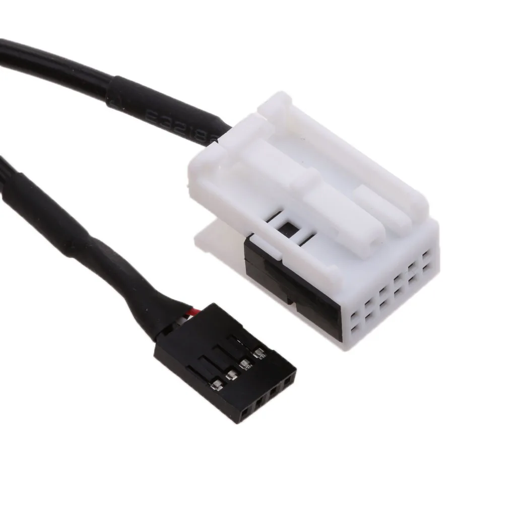 Car 2 in 1 USB AUX-In Input Adapter Cable Radio Player Interface for VW CC
