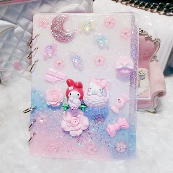 

DIY Reusable Heat Resistant Non-stick Nontoxic Clear Safe Notebook Mold Jewelry Cover Making Silicone Epoxy Resin Easy Clean