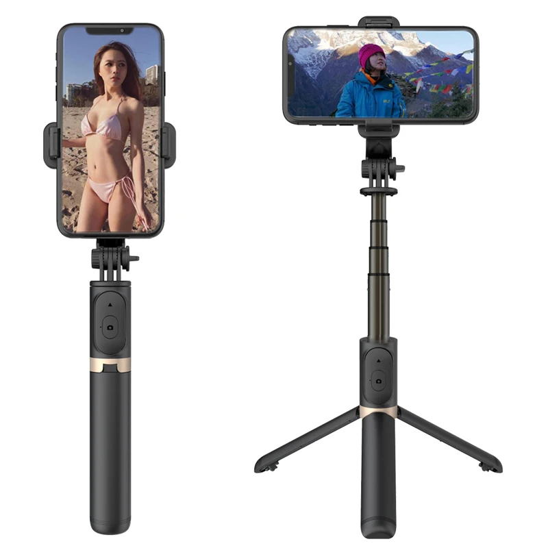 Roreta Hochwertiges neues 1,49 m großes Bluetooth-Selfie-Stick-Stativ. Faltbare Einbeinstative, universell für Gopro-Kameras für Smartphones_voghion.com