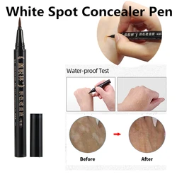 1Pc Natural Vitiligo Scars Cover Pen Waterproof Long-Lasting External Use Tattoo Concealer Liquid Woman Man Concealer
