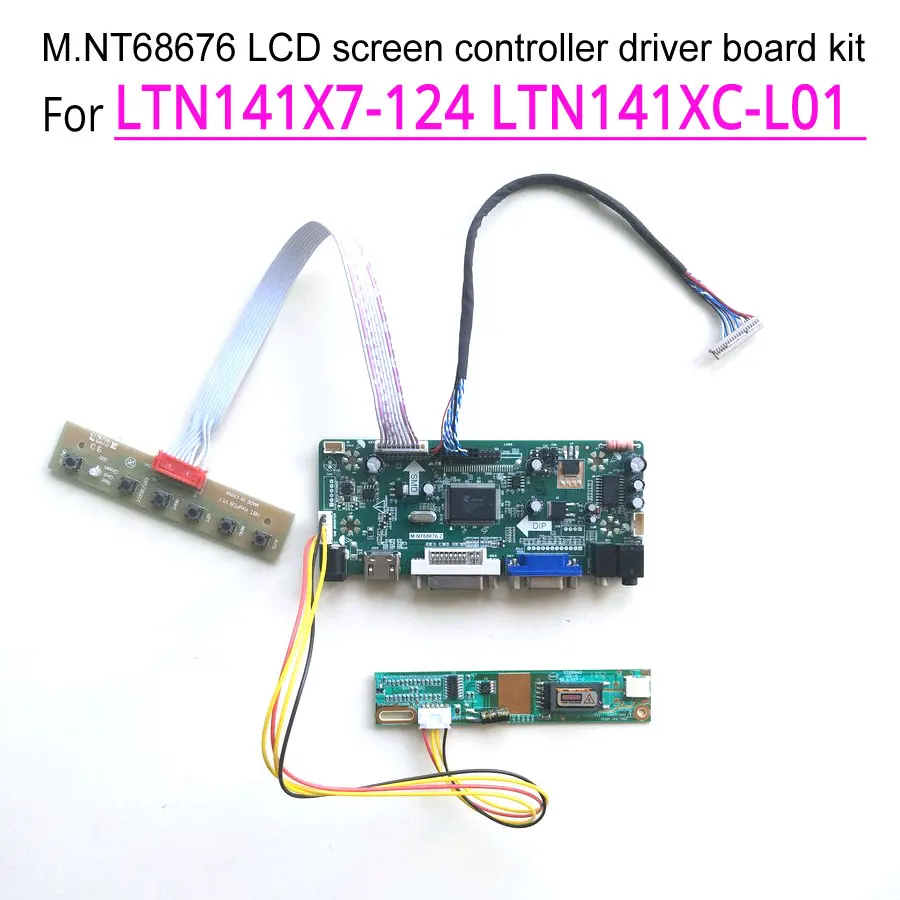 HDMI DVI VGA LCD Controller Board For B133EW01 V0 B133EW01 V3 20Pins LCD Screen