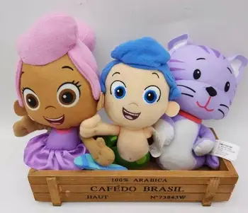 

New BUBBLE GUPPIES GIL MOLLY & PUPPY & BRAND Plush Toy 3pcs