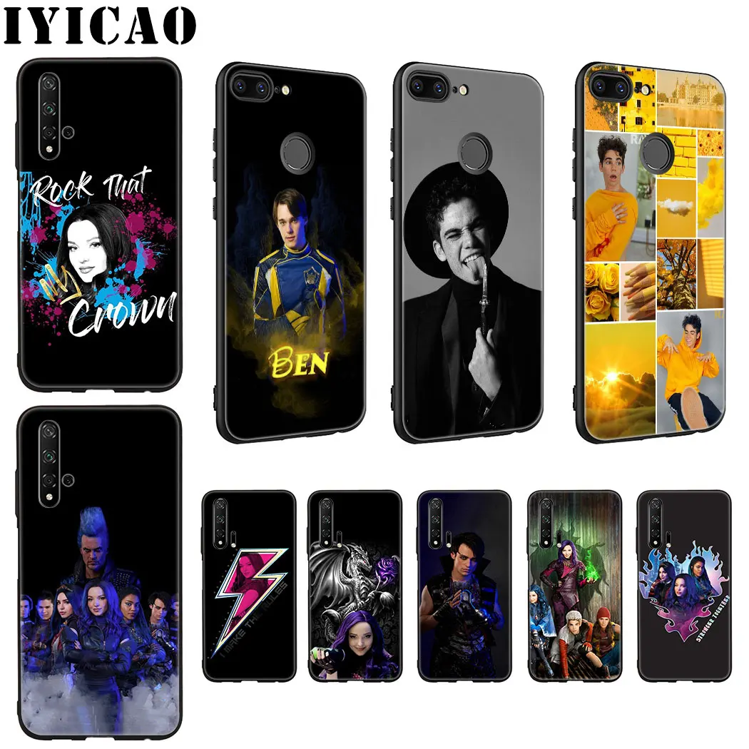 

IYICAO Descendants 3 Cameron Boyce Soft Silicone Case for Huawei Honor view 20 9X Pro 10 9 8 Lite 8X 8C 7X 7C Note 10 Case
