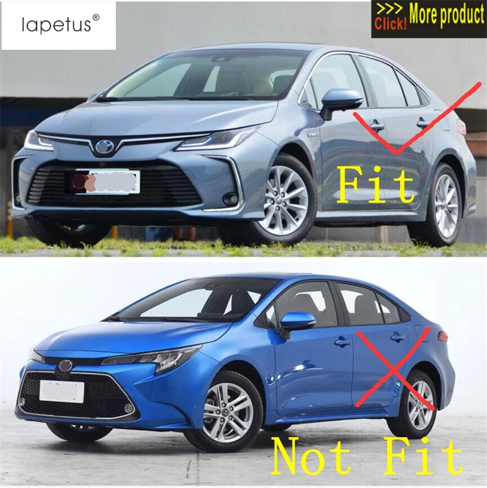 Аксессуары Lapetus подходят для Toyota Corolla 2019 2020 ABS хромированные задние