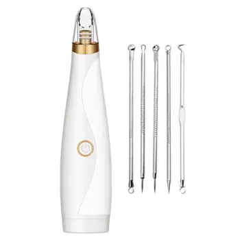 

Drop Ship Blackhead Remover Blemish Removal Vacuum Cleaner Pore with 5pcs Comedone Acne Needle Extractor Tool Set