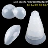 Doll-specific Fixed Wig Headgear Silicone Headgear for 1/3 1/4 1/6 1/8 1/12 Doll DIY Anti Slip Anti Staining Hair Wigs Cover ► Photo 2/6