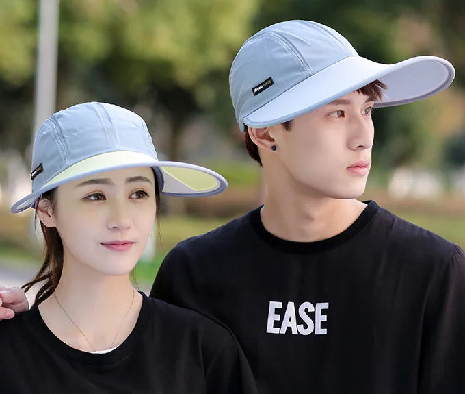 

New Style Topee Couples Men's Large Brimmed Brim Hat Baseball Cap Sun Hat Women's Summer Outdoor Cycling