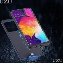 7000 мАч Внешнее гибридное зарядное устройство чехол для samsung Galaxy A50 портативный беспроводной зарядный чехол для samsung Galaxy A50 роскошный