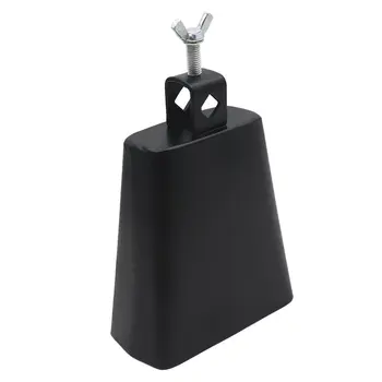 

1PC 5 Inch Metal Cowbell Cow Bell Mountable Mallet Percussion Instrument for for Drum Kits or Percussion