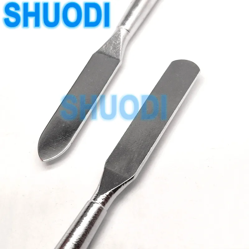 Strumento Dentale Manico Tondo Spatola Per Miscelazione Cemento Dentale, Manico Tondo, Singola Estremità - Strumento Da Laboratorio Cemento Rapido - Foto 9