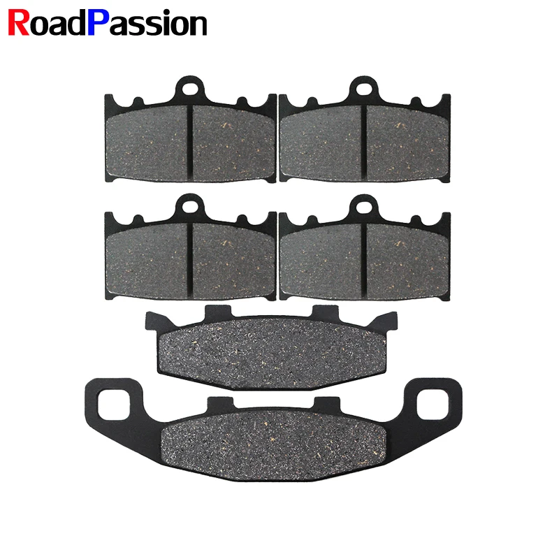 

Motorcycle Front and Rear Brake Pads for Kawasaki ZZR400 ZZR 400 ZX400 1990-1992 ZX600 ZX 600 ZX6 1990 1991 1992 1993