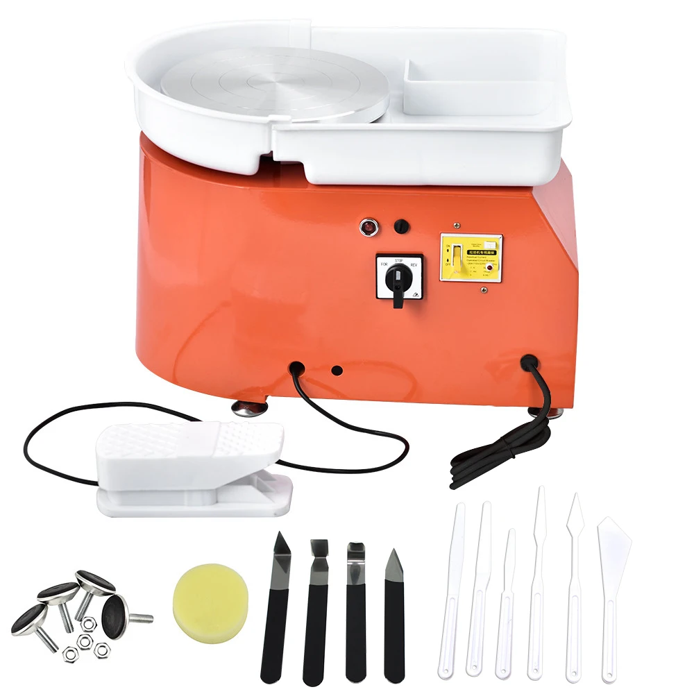 Rechargeable Electric Pottery Wheel Machine For Art Crafts