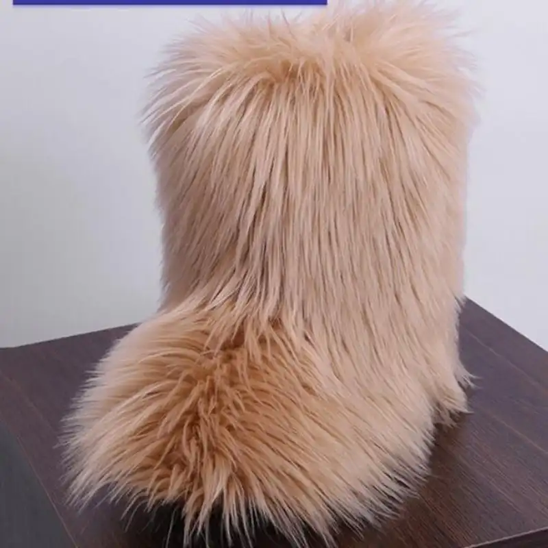Warm furry boots Clearance