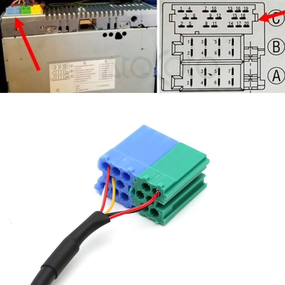 Adaptateur Bluetooth AUX Pour Autoradio Porsche Becker - Connexion IPhone Et Voitures - Neuf