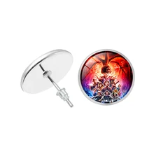 Необычные вещи, серьги-гвоздики, новинка, крутые, ручной работы, художественное изображение, серьги, фильм, странные вещи, ювелирные изделия, подарок для фанатов