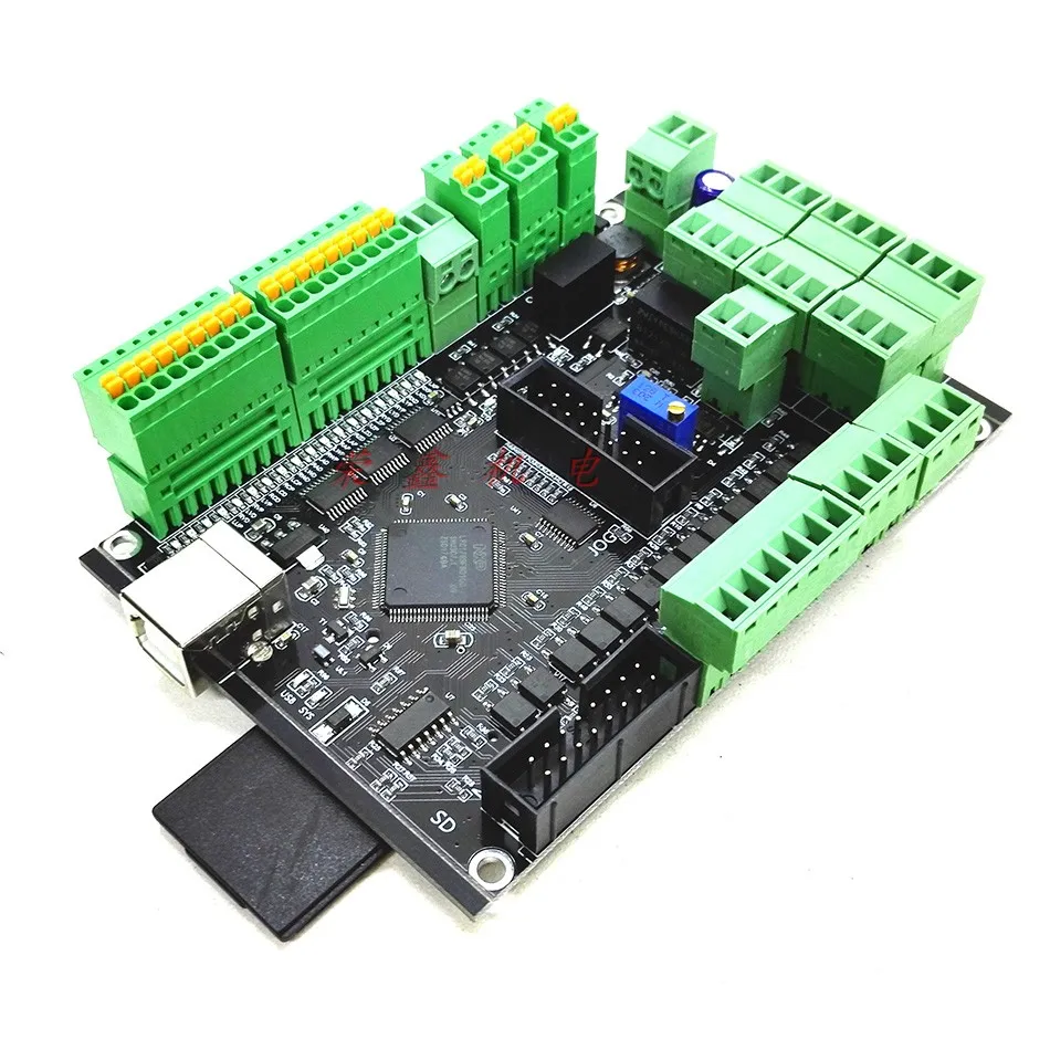 

CNC USB K2 Control Card 4 Axis 9 Axis Motion Control Engraving Machine Offline Card Embossing Circular Carving Cutting