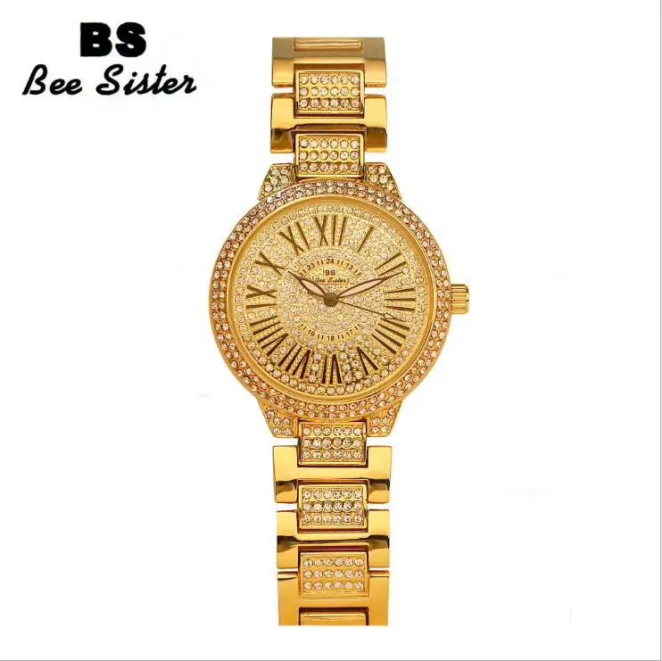 

Women Watches Diamond Fashion Watch 2019 Gold Relojes Mujer Silver Stainless Steel Waterproof Top Brand Luxury Marque De Luxe