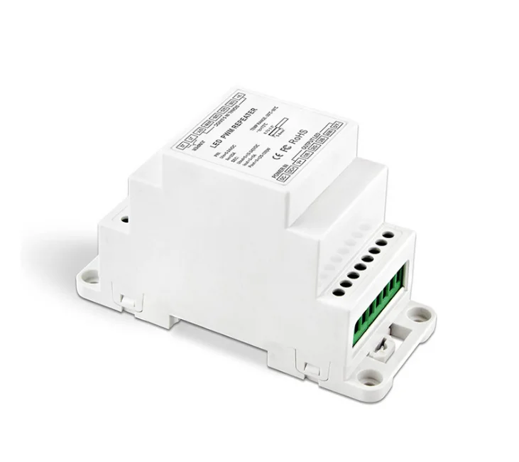 DIN Rail Led Мощность ретранслятор DC5V~ 24V светодиодный Усилитель 3CH/4CH/5CH усилитель сигнала 3/4/5 способ высокочастотный Мощность расширитель
