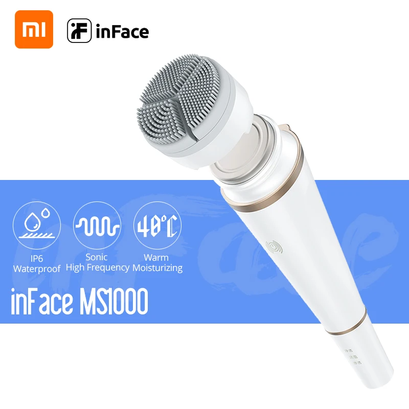 Xiaomi InFace электронный звуковой косметический прибор для ухода за лицом глубокое