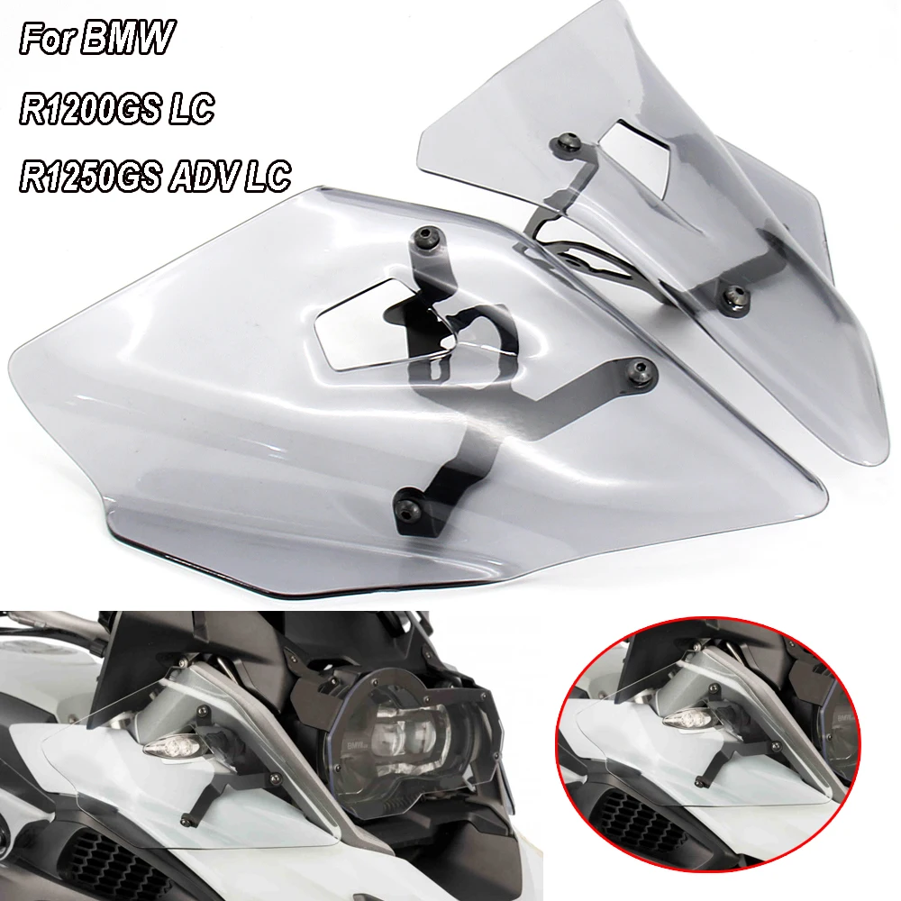 

Motorcycle Throughout the year turn signal deflector PC material windshield For BMW R1200GS LC R1250GS LC Adventure ADV F850GS