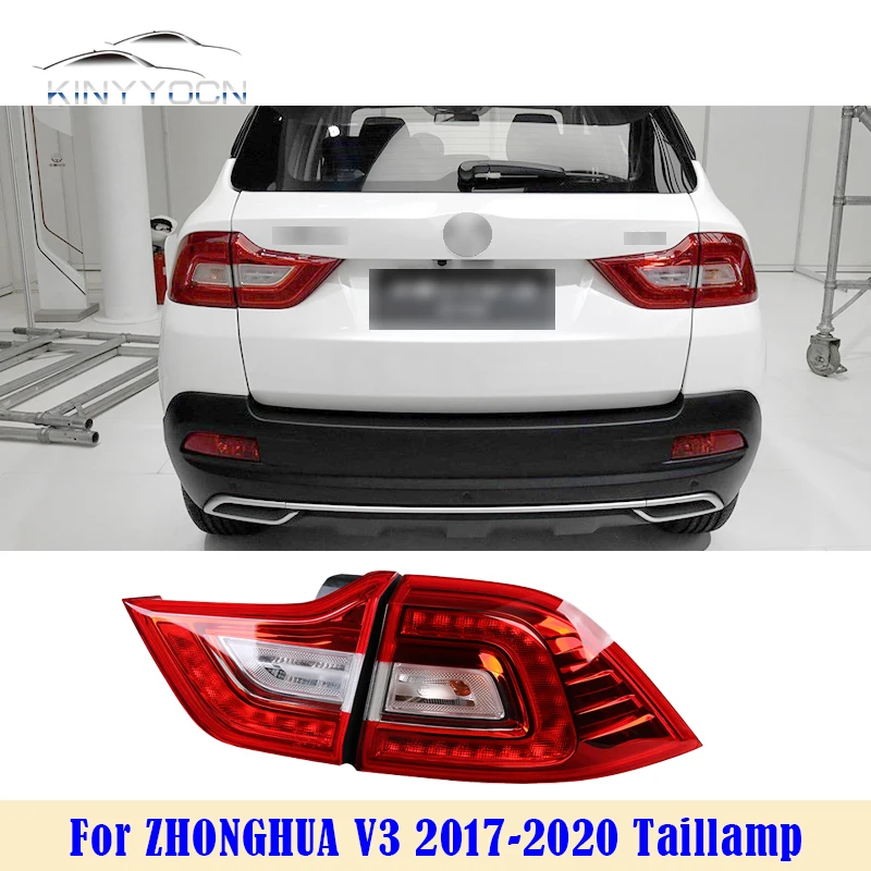 

Kamshing Tail light For Chinese Brilliance ZHONGHUA V3 2017-2020 Stop lamp Rear Light Tail Light Tail Lamp Taillight Taillamp