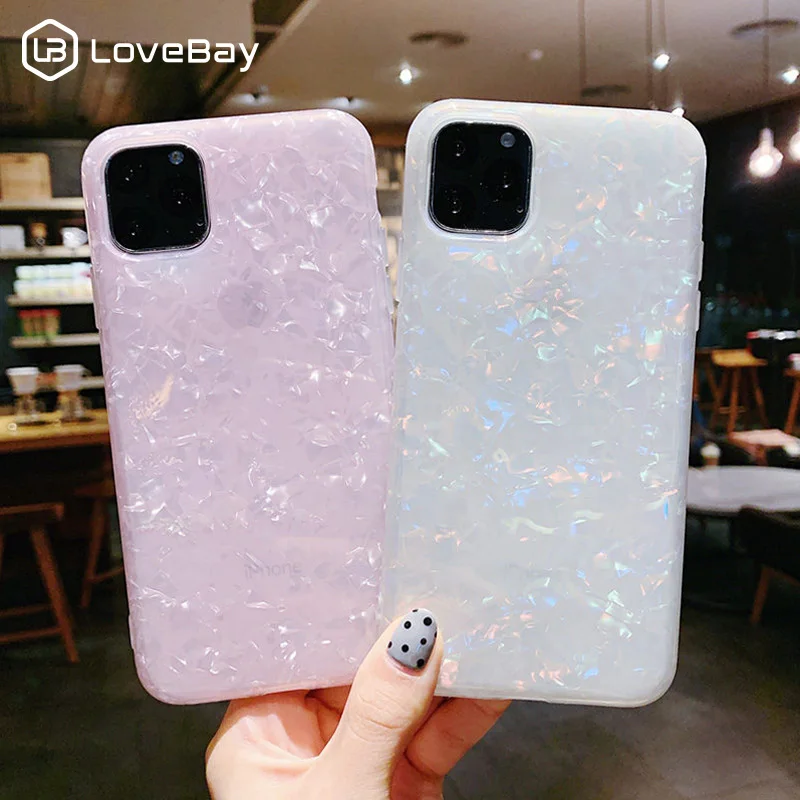 Lovebay однотонный чехол карамельного цвета для iPhone 11 Pro X XR XS Max 7 8 6 6s Plus Прозрачный чехол для телефона из мягкого ТПУ