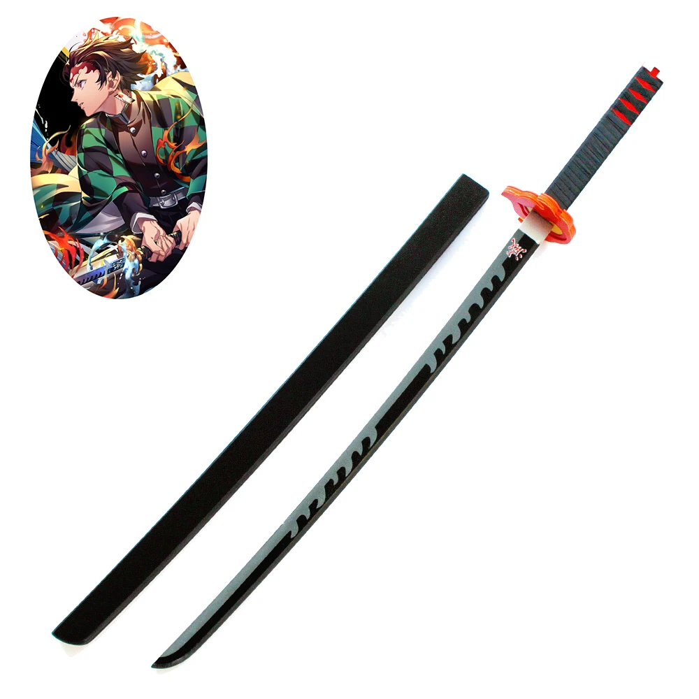 Kamado Tanjiro Prop Cosplay Replica Sword Demon Slayer Kimetsu ไม่มี