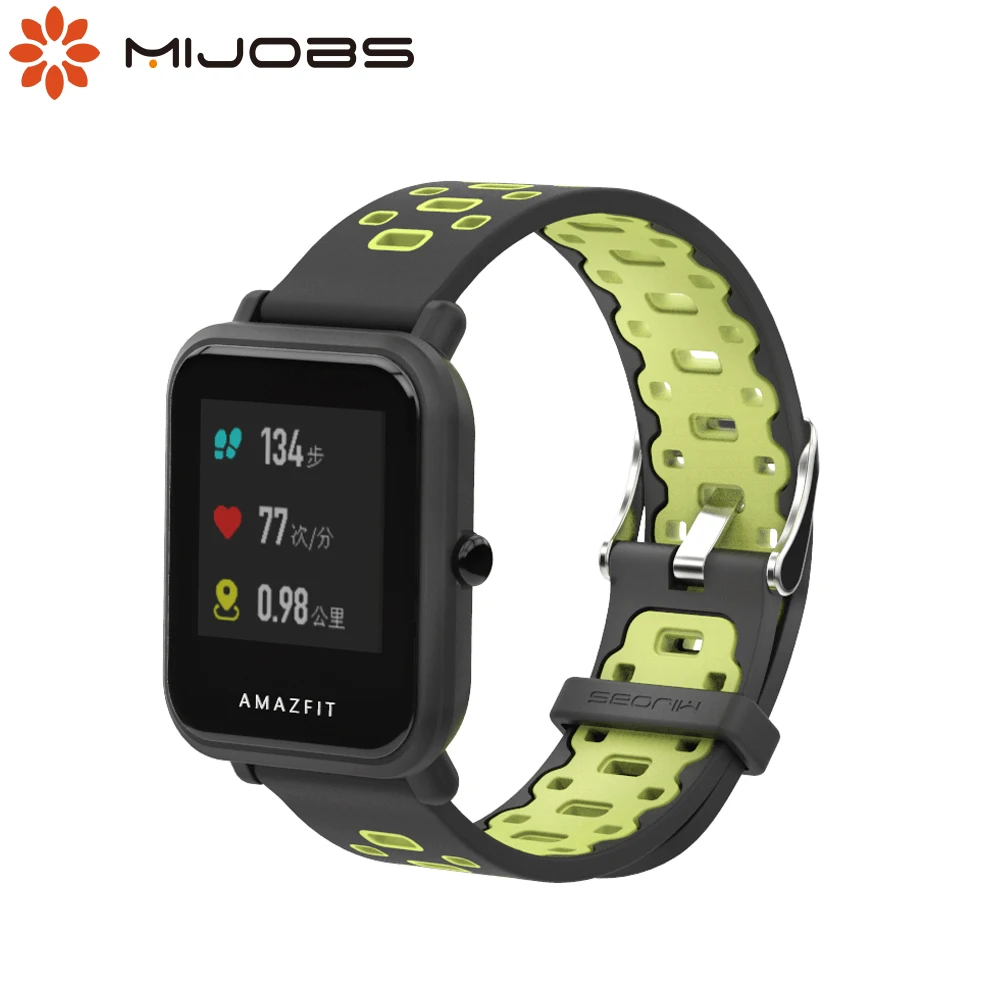 Ремешок для Amazfit GTS/GTS 2/Bip S/Bip Lite/GTR 42 силиконовый браслет 20 мм Huami Смарт-часы Correa |
