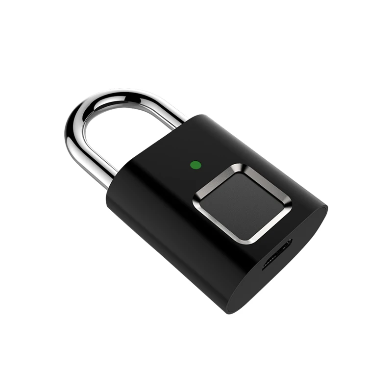 

Security Door Lock Smart Keyless USB Rechargeable Fingerprint Padlock