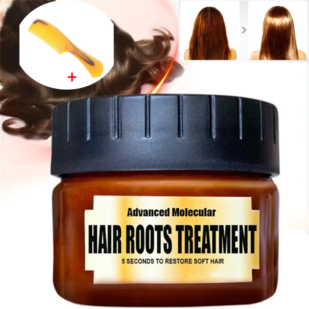 Hair Detoxifying Hair Mask Advanced Molecular Hair Roots Treatmen Recover Hair Damage Restore Soft Hair Care Mask Wholesale
