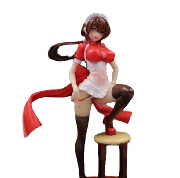 

Anime Illustrated By Maid-san Sexy Girl PVC Complete Figure Status Toy New