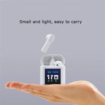 

Bluetooth 5.0 Earphone for M6 Plus Wireless Headphones with LED Display Temperature Testing Function Waterproof Noise Cancelling