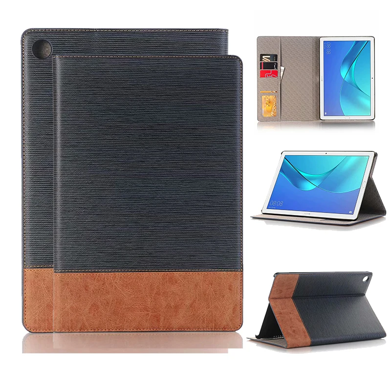 Флип чехол для huawei MediaPad M5 10 8 CMR AL09 W09 Чехол Слот карт из искусственной кожи Модный