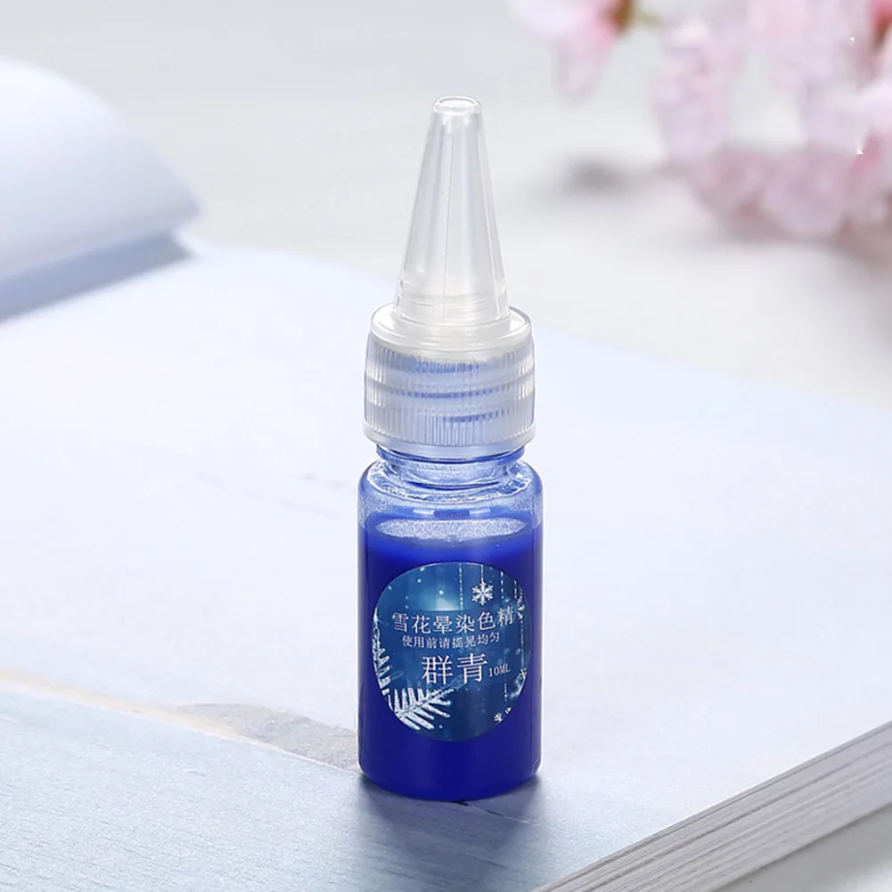 Клей кристально чистый эпоксидный для самостоятельного изготовления ювелирных изделий художественные поделки 15 цветов формы для искусства красящий пигмент FJ88 - Цвет: cyan