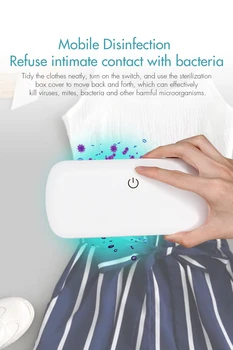 

Intelligent ultraviolet multi-purpose disinfection box UV Light Phone Sterilizer Box Portable Mite Removal Odor Removal