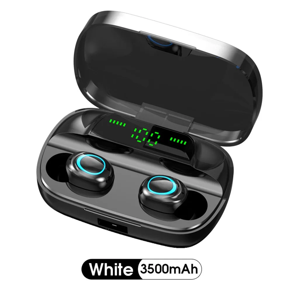 Bluetooth 5 0 Headset Wireless Earphone Mini In Ear Earbuds Stereo Headphone Sports Earphone Headsets With Microphone