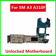 Placa base desbloqueada para Samsung Galaxy A3, A3000, A300F, A310F, a320f, con Chips completos, placa lógica de repuesto, sistema operativo Wish