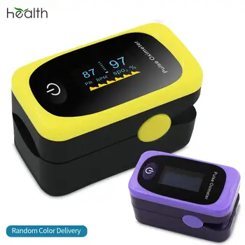 

Oximetro Pulse Oximeter OLED Display Blood Oxygen Sensor Saturation SpO2 Monitor Measurement Meter with Beep Sound Setting