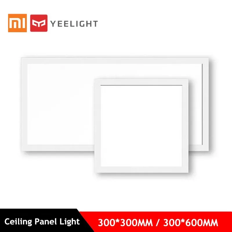 

YEELIGHT Smart LED Ceiling Panel Light 300*300MM / 300*600MM AC220V APP Control Dimmable Dustproof Home Ceiling Light