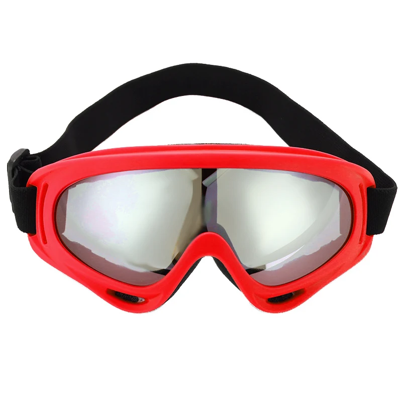 Защитные ветрозащитные Анти-УФ сварочные очки для работы Защитные очки спортивные пыленепроницаемые тактические Защитные Очки - Цвет: Red2