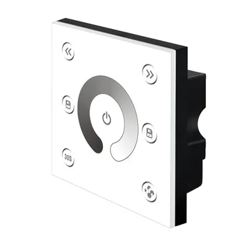 

P1 High tech 12v-24v white led touch panel dimmer cube led light controller