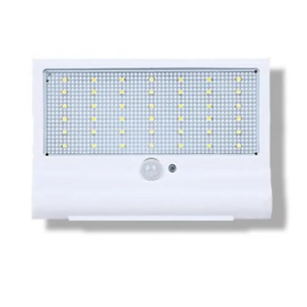 

500LM 48LED Motion Solar Light PIR Sensor Lamp Outdoor Battery Remote Control Rotate Bracket Solar Street Wall Light ABS + PC