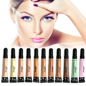 

Popfeel Liquid Concealer 12 Colors Pick Makeup Face Foundation Contour Base Facial Care Waterproof Full Cover Dark Circles TSLM2