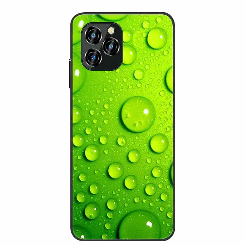 Black Bumper Silicone Phone Case - Soft TPU Cover & Protective Back Shell