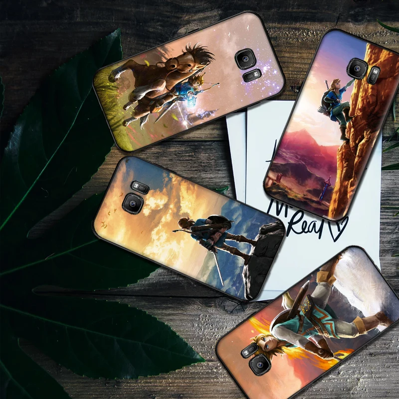 Legend of Zeldas дыхание Мягкий силиконовый чехол для телефона samsung A70 60 A50 A40 A30 A20 10 8 A9 A7 A6