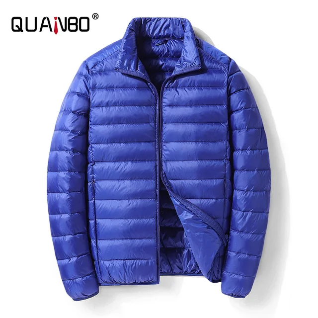 QUANBO Men's Lightweight Packable Down 