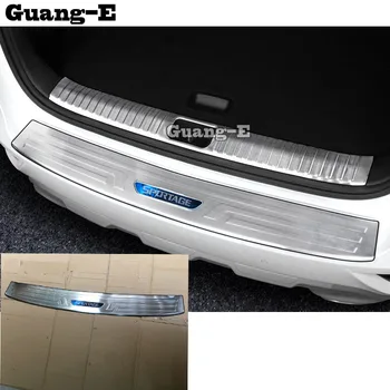 

Car Sticker Cover Styling External Rear Bumper Protection Trunk Trim Stainless Steel Plate Pedal For Kia Sportage KX5 2019 2020