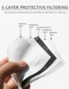 1Pcs Fashion Mask Unisex Cotton Breath Valve Mouth Mask Dust Pollution Mask Filter Respirator Mouth-muffle Mascarillas 4