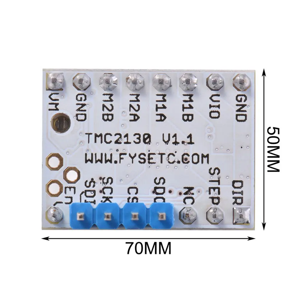 TMC2130 V1.1 Stepstick шаговый двигатель драйвер SPI+ радиатор для 3d принтера TE882
